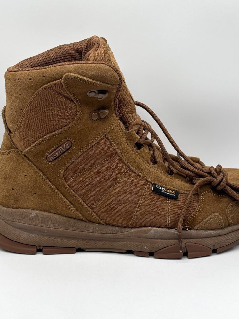 Nortiv 8 Mens Lightweight Military Boots Tan Sz 11 Codura Work